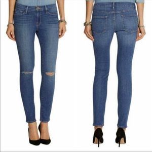 Frame Le Skinny De Jeanne in Paloma Denim Jeans Size 30